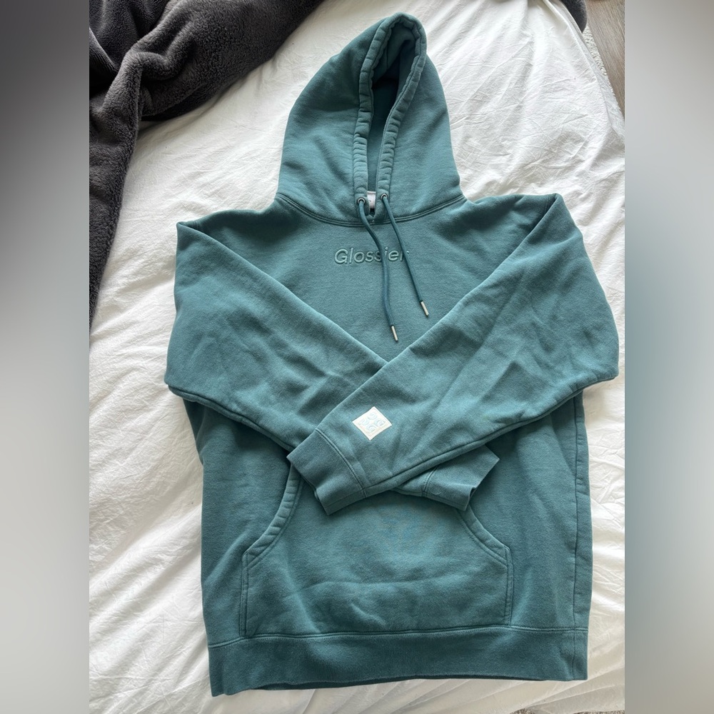 Glossier Green Hoodie